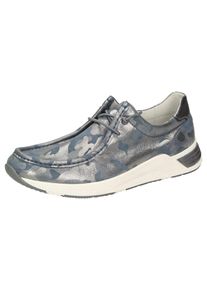 Sioux, Damen Schn&uuml;rschuh 'Grash-D191-57', Rauchblau / Silber