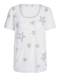 Oui, Damen Shirt, Weißmeliert