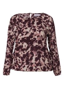 ZIZZI, Damen Bluse, Altrosa / Rotviolett