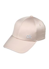 Calvin Klein, Damen Cap 'SATIN PIPING CAP', Puder