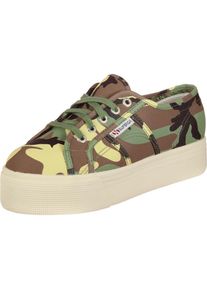 Superga, Damen Sneaker '2790 Fantasy Cotw', Gr&uuml;n