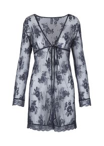 Lingadore, Damen Kimono 'LA-NOTTE', Marine