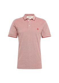 Selected Homme, Herren Polo 'Twist', Rotmeliert