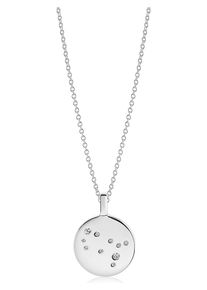 SIF JAKOBS, Damen Kette 'Sternzeichen Zwillinge SJ-P1055-CZ/45', Silber