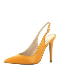 Evita, Damen Sling Pumps, Orange