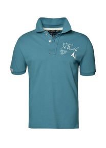 Code-Zero, Herren Polo 'SS Caribbean Regatta', Pastellblau