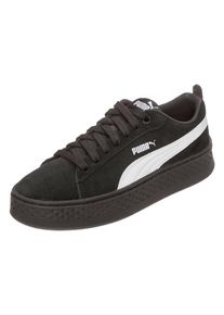 Puma, Damen 'Smash Platform SD' Sneaker, Schwarz / Wei&szlig;