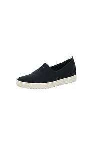 Ecco, Damen Slipper, Schwarz / Weiß