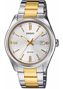 Casio, Herren Collection Quarzuhr »MTP-1302PSG-7AVEF«, Gold / Silber