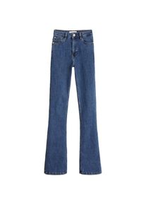 Mango, Damen Jeans 'Flare', Blue Denim