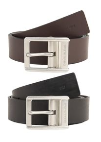 Calvin Klein Jeans, Herren Gürtel 'J REV.CHASE BELT 4CM', Braun / Schwarz