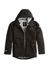 Hollister, Herren Jacke 'AW WINDBREAKER', Schwarz