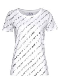 AJC, Damen T-Shirt, Schwarz / Weiß