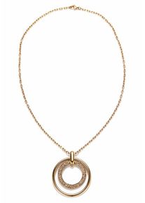 Firetti, Damen Kette mit Anhänger, Gold