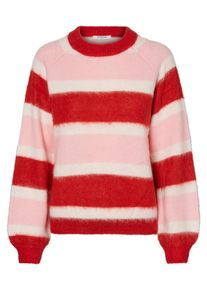 Pieces, Damen Pullover 'BIPPA', Rosa / Rot