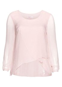 sheego Style, Damen Tunika, Rosa
