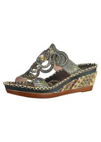 Laura Vita, Damen Pantoletten, bunt