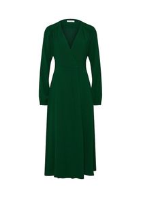 IVY & OAK IVY & OAK, Damen Kleid 'Long Sleeve Wrap Dress MIDI', Tanne