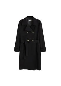 Mango, Damen Trenchcoat 'Samoa', Schwarz