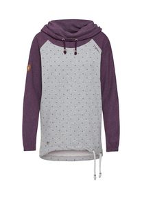 Mazine, Damen Pullover, Graumeliert / Dunkellila