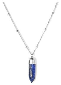 KOSHIKIRA, Damen Kette 'Lapis Point', Blau / Silber