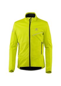 Salomon, Herren Softshelljacke, Kiwi / Schwarz