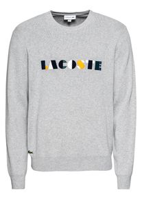 Lacoste, Herren Pullover, Gelb / Grau