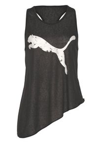 Puma, Damen Top 'Slogan', Schwarz / Weiß