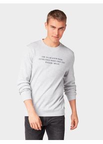 Tom Tailor Denim, Herren Sweatshirt, Graumeliert