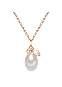 Valero Pearls, Damen Kette, Rosegold