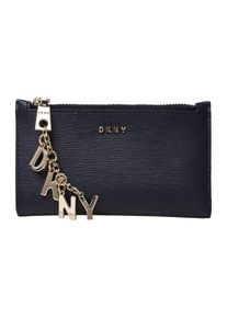 DKNY, Damen Geldbörse 'PAIGE -MD SLIM WALLET-SUTTON', Anthrazit / Schwarz