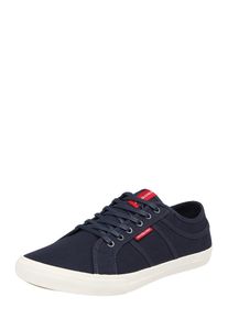 Jack & Jones JACK & JONES, Herren Sneaker 'Ross Canvas', Navy / Wei&szlig;