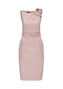 Apart, Damen Cocktailkleid aus elastischem Taft, Altrosa