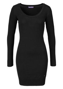 AJC, Damen Strickkleid, Schwarz