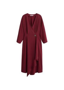 Mango, Damen Kleid 'Rue', Rubinrot