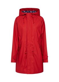 Derbe, Damen Parka 'Travel Friese LIFESAVER', Rot
