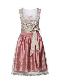 Stockerpoint, Damen Dirndl 'Campania', Beige / Altrosa