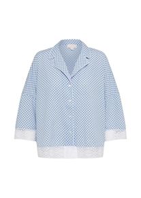 GAP, Damen Hemd, Blau / Hellblau / Wei&szlig;