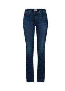 Tommy Jeans, Damen Jeans 'MID RISE STRAIGHT TJ 1985', Blue Denim