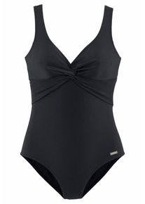 Lascana, Damen Badeanzug, Schwarz