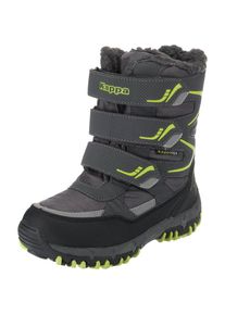 Kappa, Winterstiefel 'GREAT TEX', Grau / Gr&uuml;n