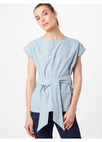 Véro Moda VERO MODA, Damen Bluse 'VMMILEY', Blue Denim / Weiß