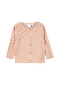 name it, M&auml;dchen Strickjacke, Altrosa
