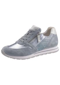 Gabor, Damen Sneaker, Pastellblau / Wei&szlig;
