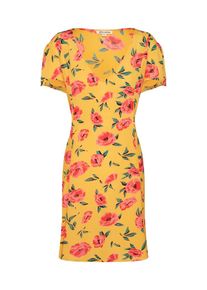 Billabong, Damen Kleid 'Skate Day', Gelb / Hellgrün / Hellrot