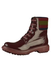 Geox, Damen Stiefelette, Dunkelrot