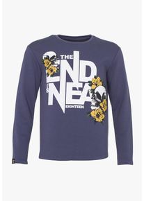 PLUS EIGHTEEN, Herren Sweatshirt, Dunkellila