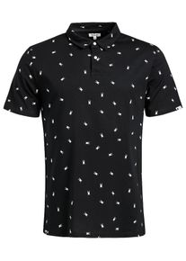 Khujo, Herren T-Shirt 'Jikel', Schwarz / Wei&szlig;