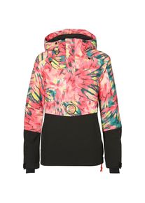 O`Neill O'NEILL, Damen Jacke 'ROZEN WAVE', Gelb / Gr&uuml;n / Pink / Schwarz