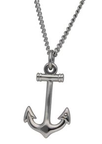 Firetti, Herren Kette 'Anker', Grau